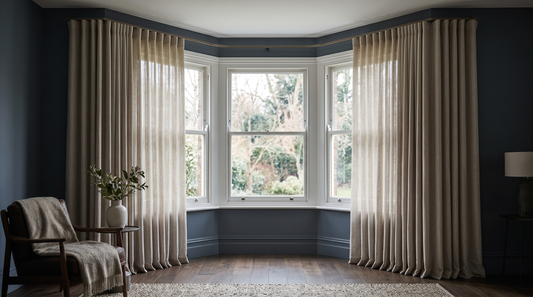 Cameron Fuller System 30 bendable track following a bay window (AI visualisation)