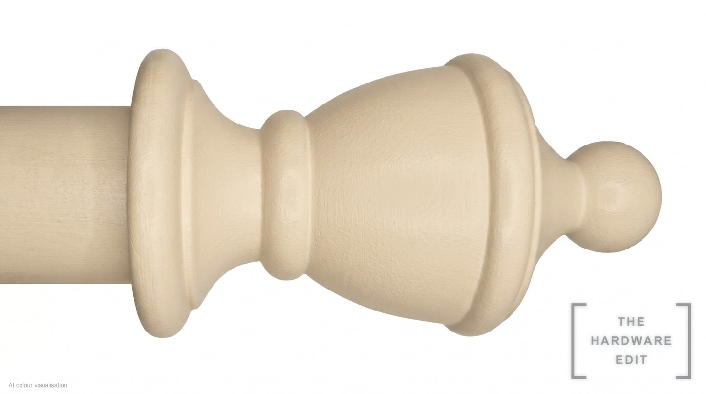 Vase finial – Oyster (AI colour visualisation)