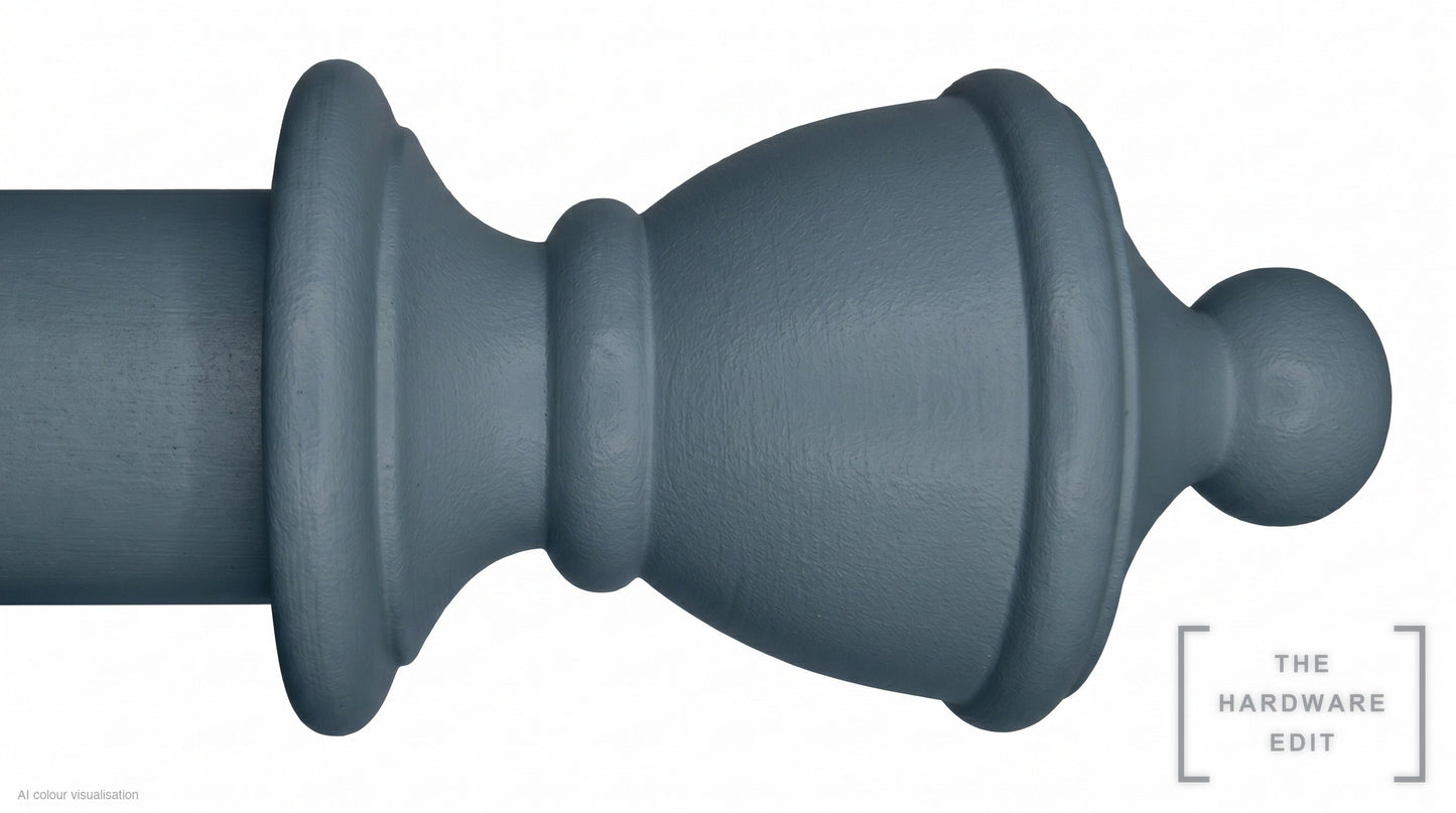 Vase finial – Slate (AI colour visualisation)
