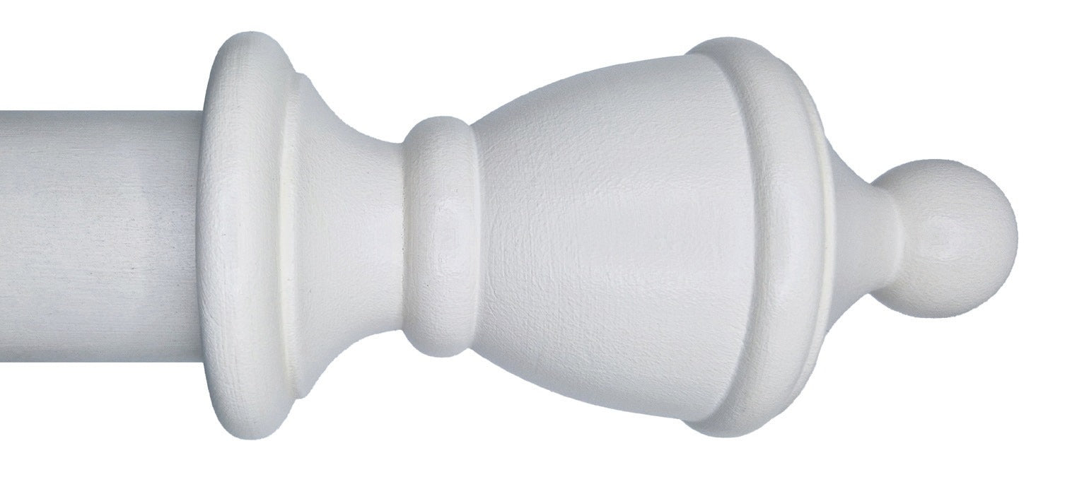 Vase finial – White (AI colour visualisation)