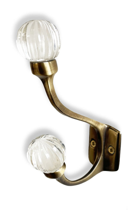 Laura Ashley Vivien Glass Double Hook